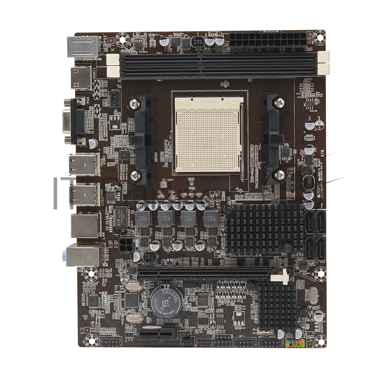 Материнская плата A780S-MA3 AFOX motherboard intel AMD® RS780 + AMD SB710/SB700, AMD Socket AM3 and AM3+, 10/100Mbps, Micro-ATX
