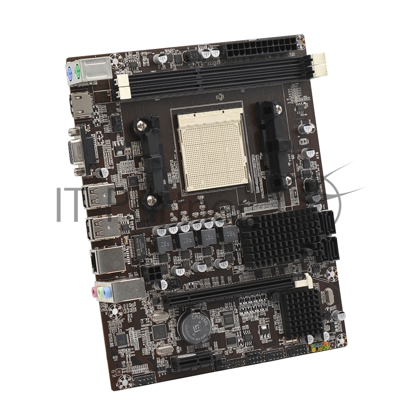 Материнская плата A780S-MA3 AFOX motherboard intel AMD® RS780 + AMD SB710/SB700, AMD Socket AM3 and AM3+, 10/100Mbps, Micro-ATX