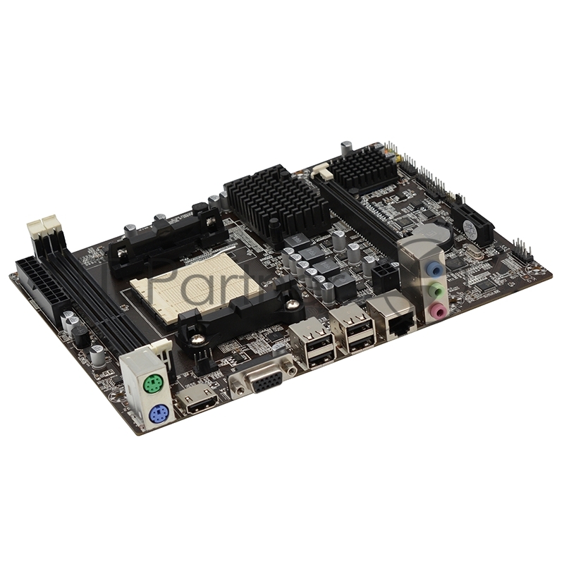 Материнская плата A780S-MA3 AFOX motherboard intel AMD® RS780 + AMD SB710/SB700, AMD Socket AM3 and AM3+, 10/100Mbps, Micro-ATX