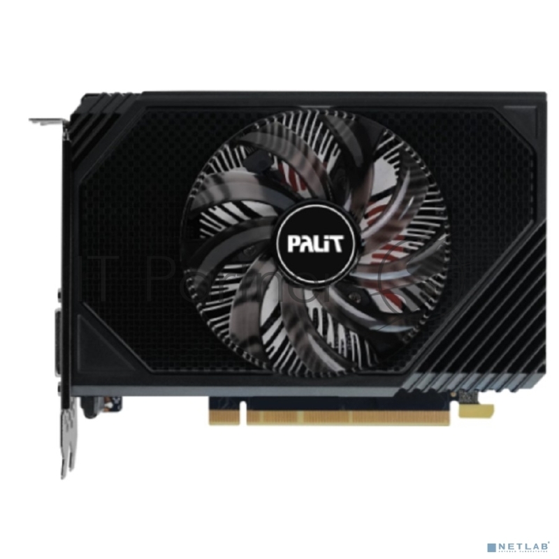 Видеокарта Palit RTX3050 STORMX 6Gb NVIDIA GeForce RTX 3050 6Gb PCI-E 4.0 96bit GDDR6 1042/14000 DVIx1 HDMIx1 DPx1 HDCP Ret