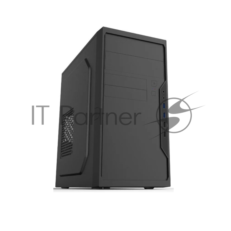 Корпус без блока питания Case Foxline FL-733, mATX, 2x5.25EXT, 2x3.5EXT, 5x3.5INT, 2xUSB3.0, HDA, w/o FAN, w/o PSU
