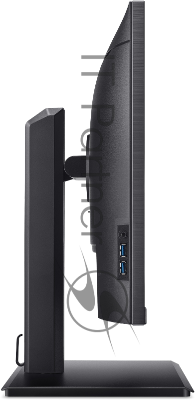 Монитор ACER B277KC3BMIPRUZX 27, ZeroFrame Yes, Black, 16:9, IPS, 3840x2160, 4ms, 350cd, 60Hz, 2xHDMI(2.0) + 1xDP(1.2) + 1xType-C(90W) + Audio out + USB3.2x4+USB-B (2up 4down), Speakers 2Wx2, sync: FreeSync, hdr: HDR 10, hadj 150, DE: Delta E<1