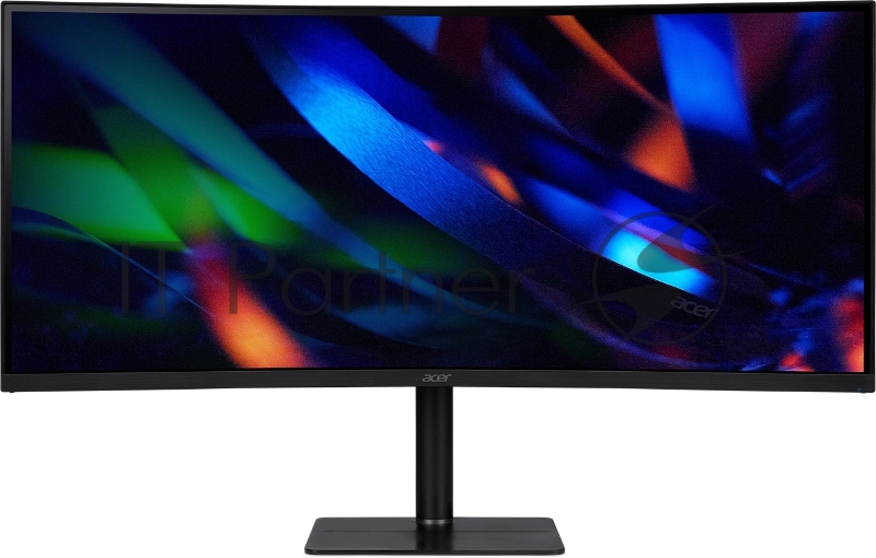 Монитор ACER CZ342CURVbmiphuzx 34, ZeroFrame, Curved 1000R Black, 21:9, VA, 3440x1440, 1 / 0,5ms, 300cd, 180Hz, 1xHDMI(2.0) + 1xDP(1.4) + 1xType-C(65W) + Audio out + USB2.0+USB-B (2up 2down), Speakers 3Wx2, FreeSync Premium, HDR 10, H.Adj. 110, Delta
