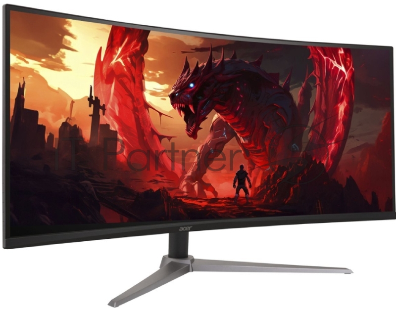 Монитор Acer ED340CUHbmiipx 34, ZeroFrame, Curved 1500R Black, 21:9, VA, 3440x1440, 1 / 5ms, 250cd, 100Hz, 2xHDMI(2.0) + 1xDP(1.4) + Audio out, Speakers 2Wx2, sync: FreeSync, hdr: HDR 10