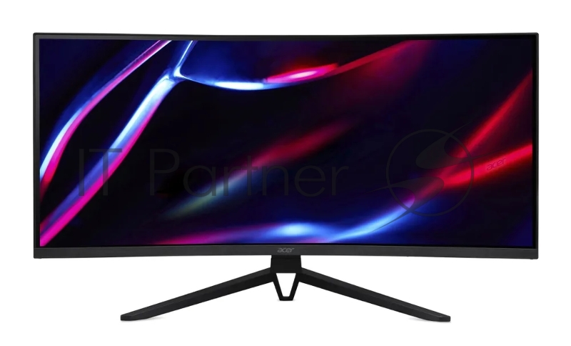 Монитор Acer ED343CURHbmiippx 34, ZeroFrame, Curved 1000R Black, 21:9, VA, 3440x1440, 1 / 4ms, 300cd, 100Hz, 2xHDMI(2.0) + 2xDP(1.2) + Audio out, Speakers 3Wx2, sync: FreeSync, hdr: HDR 10
