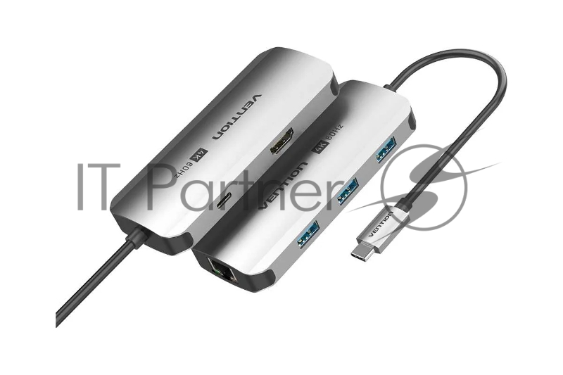 Мультифункциональный хаб Vention USB Type C 6 в 1