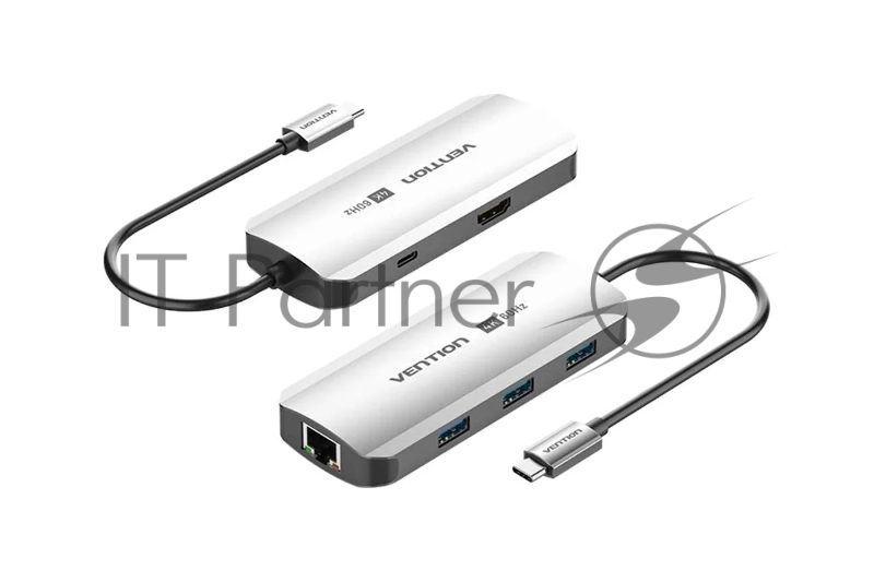 Мультифункциональный хаб Vention USB Type C 6 в 1