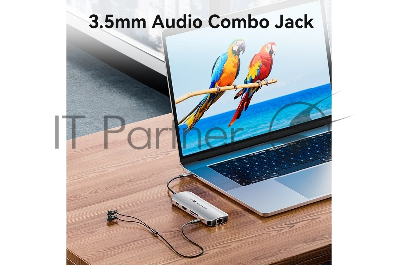 Мультифункциональный хаб Vention USB Type C 9 в 1