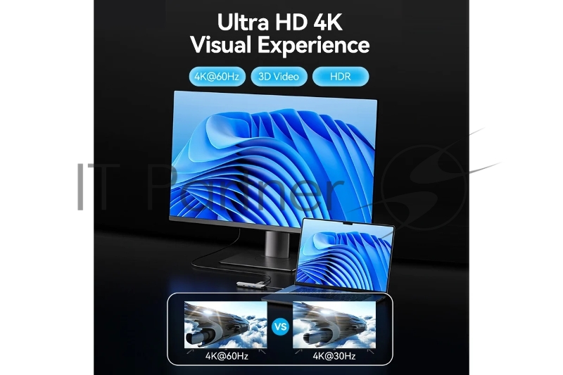 Мультифункциональный хаб Vention USB Type C 9 в 1