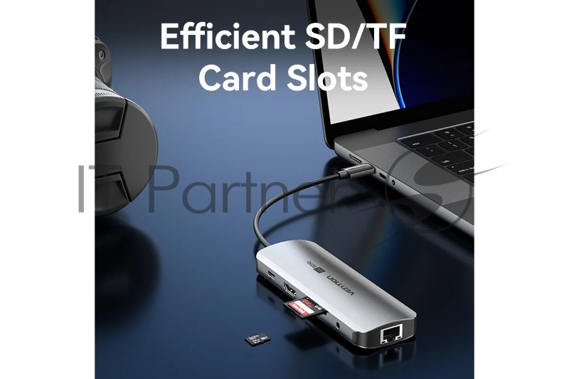 Мультифункциональный хаб Vention USB Type C 9 в 1