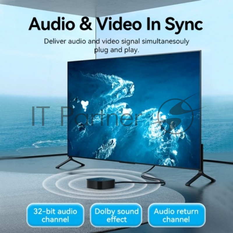 Кабель Vention HDMI High speed v2.0 with Ethernet 19M/19M - 15м