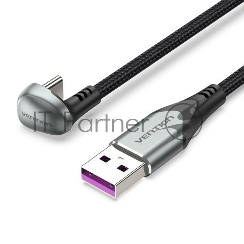 Кабель Vention USB 2.0 CM/AM 5A - 2м. U-образный