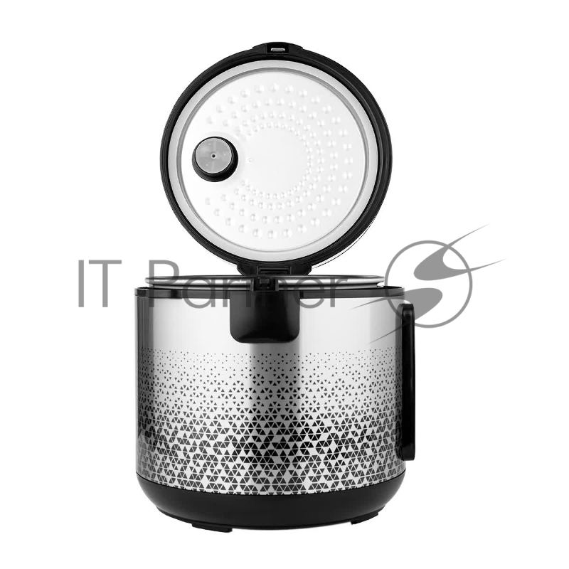 Мультиварка Centek CT-1499 (чёрный/сталь) 900Вт, 5.0л, 25 программ, мультиповар, антиприг. покрытие