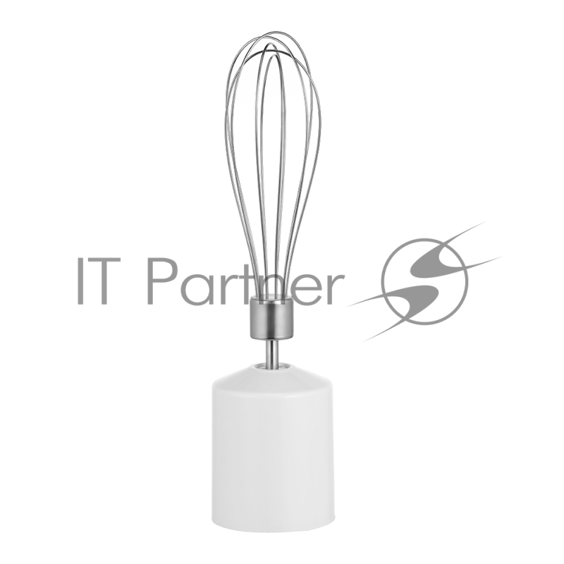 Блендер Centek CT-1336 (белый/серый) 800Вт DC мотор, стальная насадка, стакан 600мл, чоппер, венчик