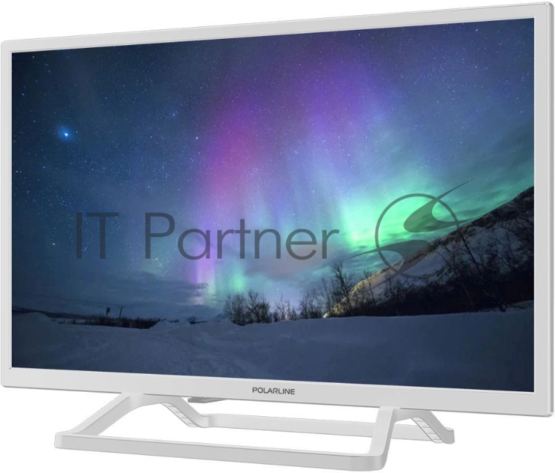 Телевизор LED PolarLine 24 24PL52TC белый LED HD 60Hz U