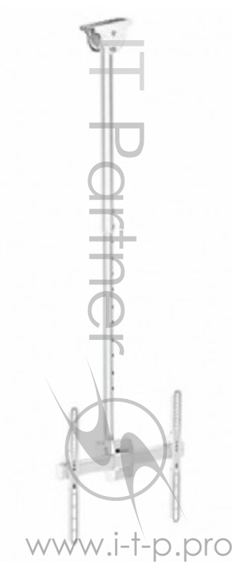 Кронштейн для телевизора Arm Media LCD-1700 белый 26-65 макс.55кг потолочный наклон