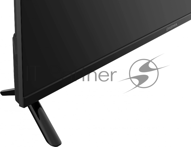 Телевизор LED Digma 40 DM-LED40SBB36 Салют ТВ Frameless Metal черный FULL HD 60Hz DVB-T DVB-T2 DVB-C DVB-S DVB-S2 USB WiFi Smart TV