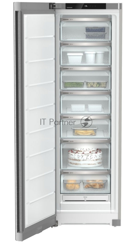 Морозильная камера Liebherr SFNsdd 5227-22 001 (часть Side-by-Side XRFsd 5220) серебристый, 271л, 7 ящиков