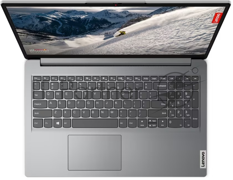 Ноутбук Lenovo IdeaPad 1 15ALC7 15.6(1920x1080 IPS)/AMD Ryzen 7 5700U(1.8Ghz)/8192Mb/512SSDGb/ Radeon/Cam/BT/WiFi/42WHr/war 1y/1.61kg/cloud grey/noOS + 65W, RU kbd