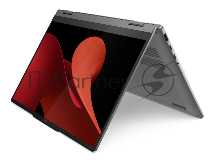 Ноутбук Lenovo IdeaPad 5 2-in-1 14AHP9 14(1920x1200 IPS)/Touch/AMD Ryzen 5 8645HS(4.3Ghz)/16384Mb/512SSDG Radeon 760M/Cam/BT/WiFi/57WHr/war 1y/1.6kg/luna grey/noOS + 65W, Pen, RU kbd