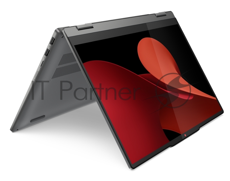 Ноутбук Lenovo IdeaPad 5 2-in-1 14AHP9 14(1920x1200 OLED)/Touch/AMD Ryzen 7 8845HS(3.8Ghz)/16384Mb/512SSDG Radeon 780M/Cam/BT/WiFi/57WHr/war 1y/1.5kg/luna grey/noOS + 65W, Pen, RU kbd