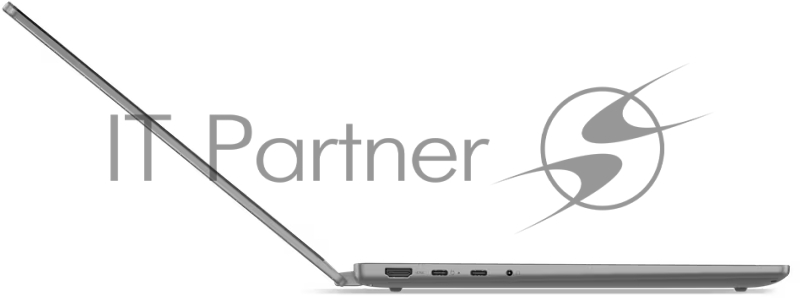 Ноутбук Lenovo IdeaPad 5 2-in-1 14IRU9 14(1920x1200 IPS)/Touch/Intel Core 5 120U(1.4Ghz)/16384Mb/512SSDGb/ Graphics/Cam/BT/WiFi/57WHr/war 1y/1.6kg/luna grey/noOS + 65W, Pen, RU kbd