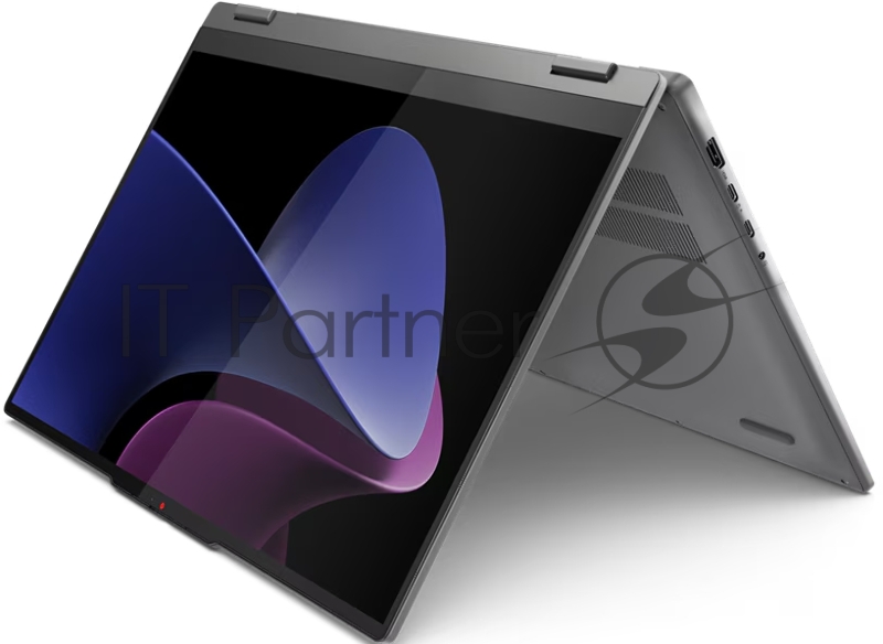 Ноутбук Lenovo IdeaPad 5 2-in-1 16IRU9 16(2048x1280 OLED)/Touch/Intel Core i7 150U(1.8Ghz)/16384Mb/512SSDGb/ Graphics/Cam/BT/WiFi/57WHr/war 1y/1.9kg/luna grey/noOS + 65W, Pen, RU kbd