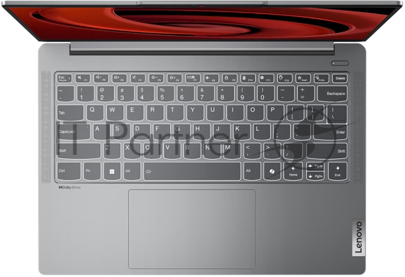 Ноутбук Lenovo IdeaPad Pro 5 14AHP9 14(2880x1800 OLED)/AMD Ryzen 7 8845HS(3.8Ghz)/16384Mb/1024SSD GeForce RTX3050(6144Mb)/Cam/BT/WiFi/84 1y/1.46kg/arctic grey/noOS + 140W, RU kbd