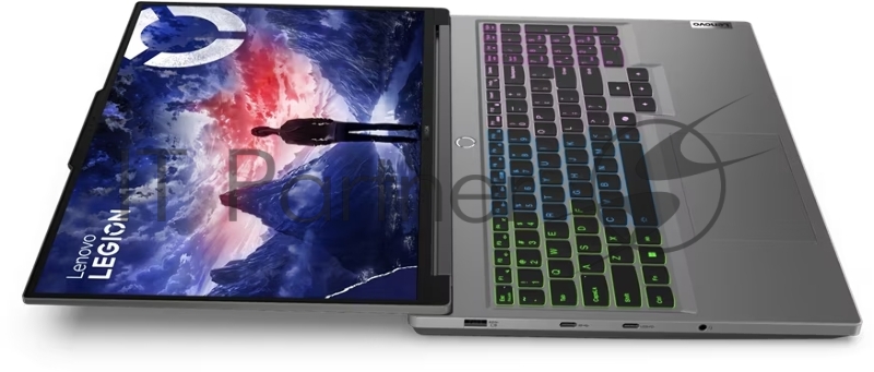 Ноутбук Lenovo Legion 5 16IRX9 16(2560x1600 IPS)/Intel Core i7 14650HX(2.2Ghz)/32768Mb/1024SS GeForce RTX4070(8192Mb)/Cam/BT/WiFi/80 1y/2.36kg/luna grey/noOS + 230W, RU kbd