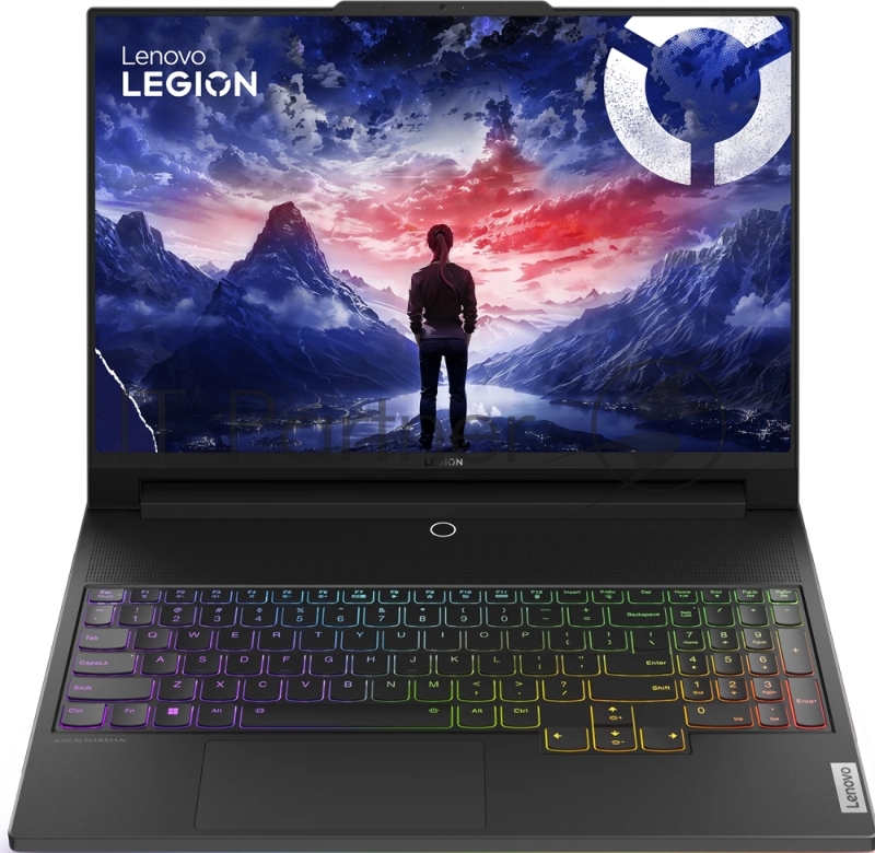 Ноутбук Lenovo Legion 9 16IRX9 16(3200x2000 mini LED)/Intel Core i9 14900HX(2.2Ghz)/32768Mb/2048SS GeForce RTX4080(12288Mb)/Cam/BT/WiFi/9 1y/2.6kg/carbon black/noOS + 330W, RU kbd