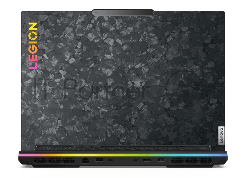 Ноутбук Lenovo Legion 9 16IRX9 16(3200x2000 mini LED)/Intel Core i9 14900HX(2.2Ghz)/32768Mb/2048SS GeForce RTX4080(12288Mb)/Cam/BT/WiFi/9 1y/2.6kg/carbon black/noOS + 330W, RU kbd