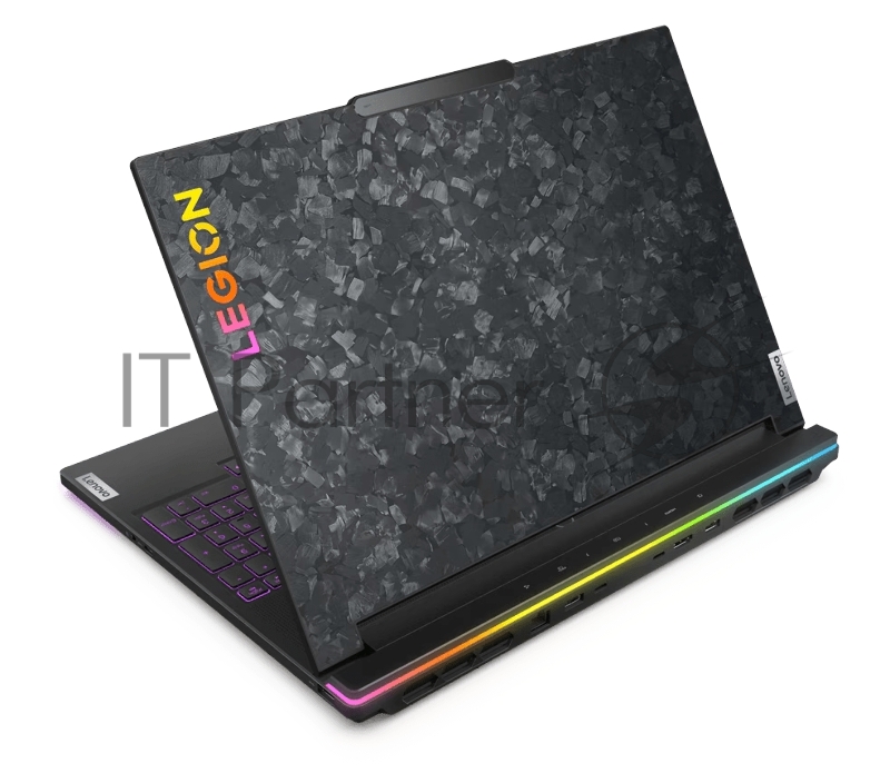 Ноутбук Lenovo Legion 9 16IRX9 16(3200x2000 mini LED)/Intel Core i9 14900HX(2.2Ghz)/32768Mb/2048SS GeForce RTX4080(12288Mb)/Cam/BT/WiFi/9 1y/2.6kg/carbon black/noOS + 330W, RU kbd