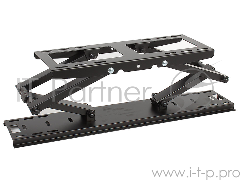 Кронштейн VLK TRENTO-9 черный 32-90 наклонно-поворотный от стены 90-500мм VESA 600х400мм до 50кг