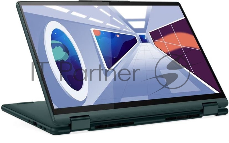 Ноутбук Lenovo Yoga 6 13ABR8 13.3(1920x1200 IPS)/Touch/AMD Ryzen 7 7730U(2Ghz)/16384Mb/1024SSDGb/ Radeon/Cam/BT/WiFi/59WHr/war 1y/1.37kg/dark teal/Win11Home + 45W, Pen, RU kbd