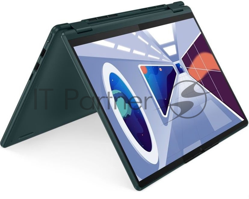 Ноутбук Lenovo Yoga 6 13ABR8 13.3(1920x1200 IPS)/Touch/AMD Ryzen 7 7730U(2Ghz)/16384Mb/1024SSDGb/ Radeon/Cam/BT/WiFi/59WHr/war 1y/1.37kg/dark teal/Win11Home + 45W, Pen, RU kbd