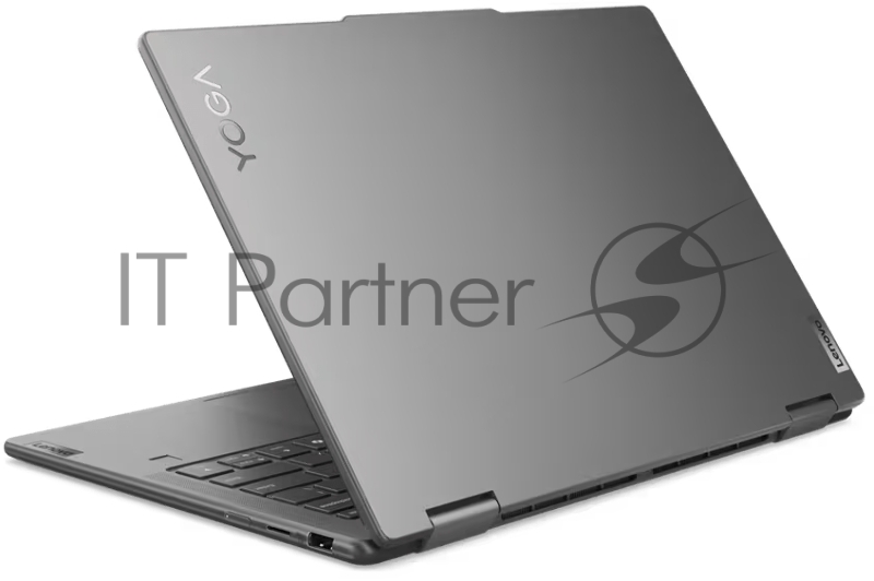 Ноутбук Lenovo Yoga 7 2-in-1 14AHP9 14(1920x1200 IPS)/Touch/AMD Ryzen 7 8840HS(3.3Ghz)/16384Mb/1024SSD Radeon 780M/Cam/BT/WiFi/71WHr/war 1y/1.61kg/storm grey/Win11Home + 65W, Pen, RU kbd