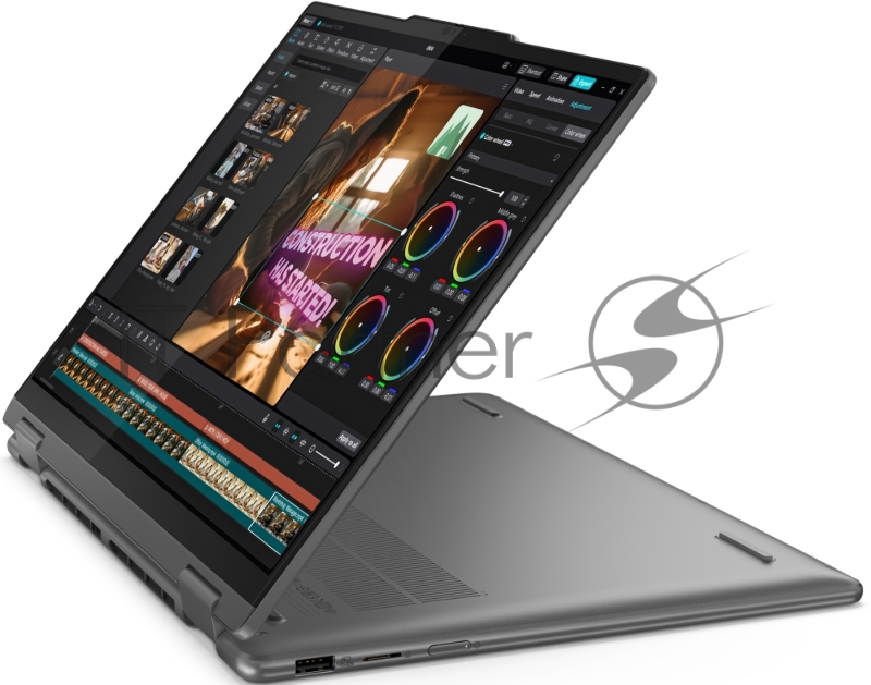 Ноутбук Lenovo Yoga 7 2-in-1 14IML9 14(1920x1200 IPS)/Touch/Intel Core Ultra 5 125U(1.3Ghz)/16384Mb/1024SSDGb Graphics/Cam/BT/WiFi/71WHr/war 1y/1.61kg/storm grey/noOS + 65W, Pen, RU kbd