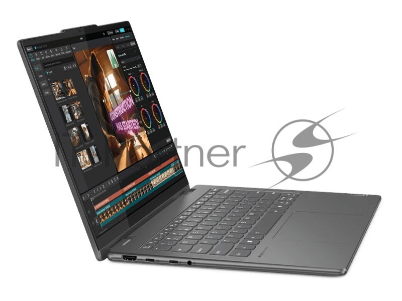 Ноутбук Lenovo Yoga 7 2-in-1 14IML9 14(1920x1200 OLED)/Touch/Intel Core Ultra 7 155H(1.4Ghz)/16384Mb/1024SSDGb Arc graphics/Cam/BT/WiFi/71WHr/war 1y/1.49kg/storm grey/Win11Home + 65W, Pen, RU kbd