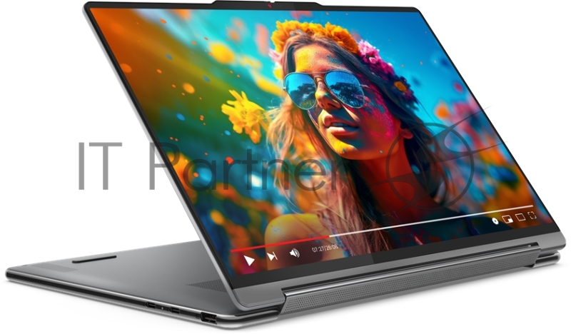 Ноутбук Lenovo Yoga 9 2-in-1 14IMH9 14(3840x2400 OLED)/Touch/Intel Core Ultra 7 155H(1.4Ghz)/32768Mb/1024SSDGb Arc graphics/Cam/BT/WiFi/75WHr/war 1y/1.32kg/luna grey/Win11Home + 65W, Pen, RU kbd
