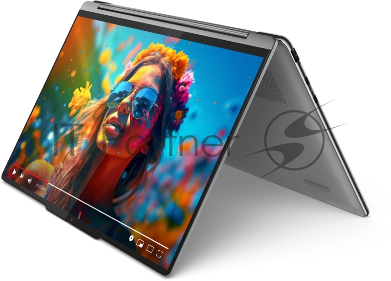 Ноутбук Lenovo Yoga 9 2-in-1 14IMH9 14(3840x2400 OLED)/Touch/Intel Core Ultra 7 155H(1.4Ghz)/32768Mb/1024SSDGb Arc graphics/Cam/BT/WiFi/75WHr/war 1y/1.32kg/luna grey/Win11Home + 65W, Pen, RU kbd