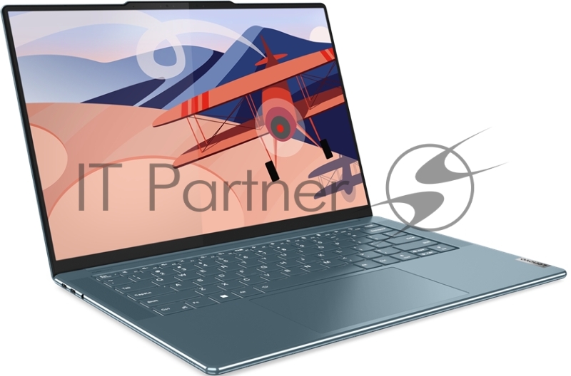 Ноутбук Lenovo Yoga Slim 7 14APU8 14.5(2944x1840 OLED)/AMD Ryzen 7 7840S(3.8Ghz)/16384Mb/512SSDGb Radeon 780M/Cam/BT/WiFi/70WHr/war 1y/1.28kg/tidal teal/Win11Home + 65W, RU kbd