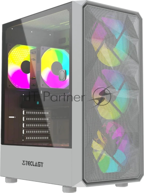 ПК Teclast G01 i5 12600KF (3.7) 32Gb SSD1Tb RTX4060 8Gb Windows 11 Professional GbitEth 700W белый (G01 12600KF32G1T4060WKRU)