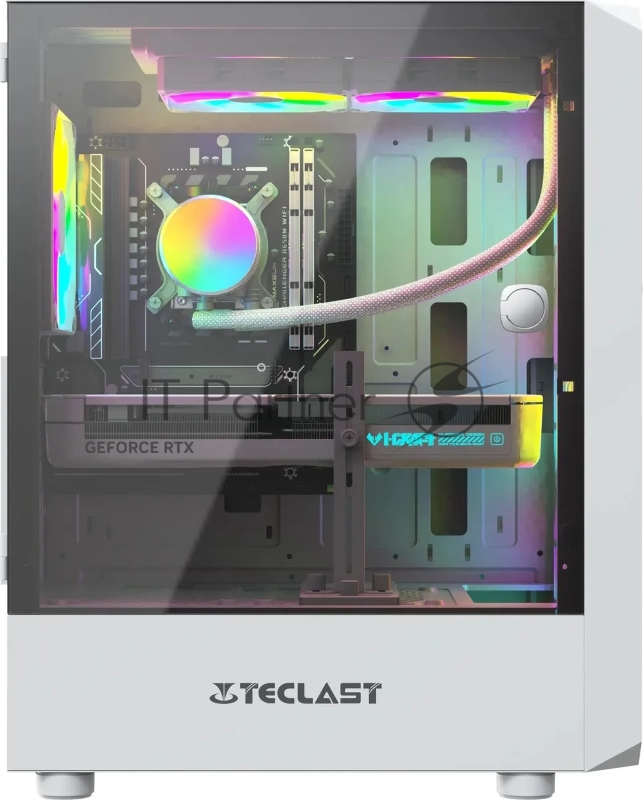 ПК Teclast G01 i5 14600KF (3.5) 32Gb SSD1Tb RTX4060 8Gb Windows 11 Professional GbitEth 700W белый (G01 14600KF32G1T4060WKRU)