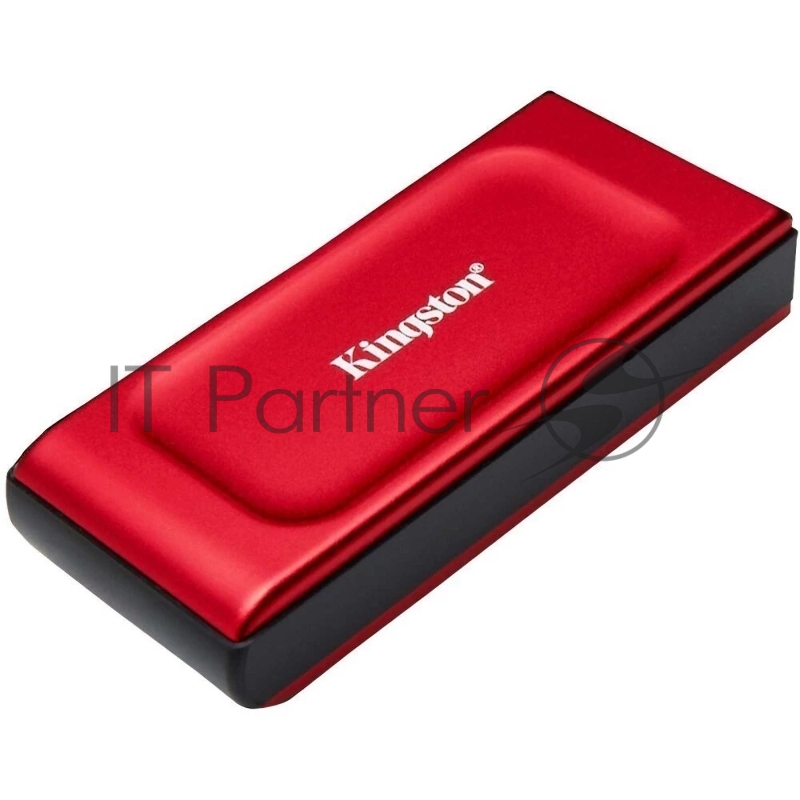 Твердотельный накопитель Kingston External SSD XS1000, 2000GB, Type-C/A, USB 3.2 Gen 2, R/W 1050/1000MB/s, 70x33x14mm, 29g., Red (5 лет)