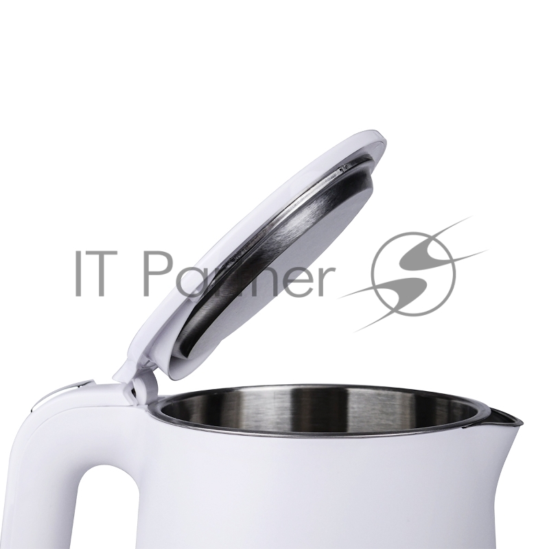 Чайник Centek CT-1012 (белый) 1.5л, 2200Вт, двойные стенки, бесшовная колба, эффект термоса