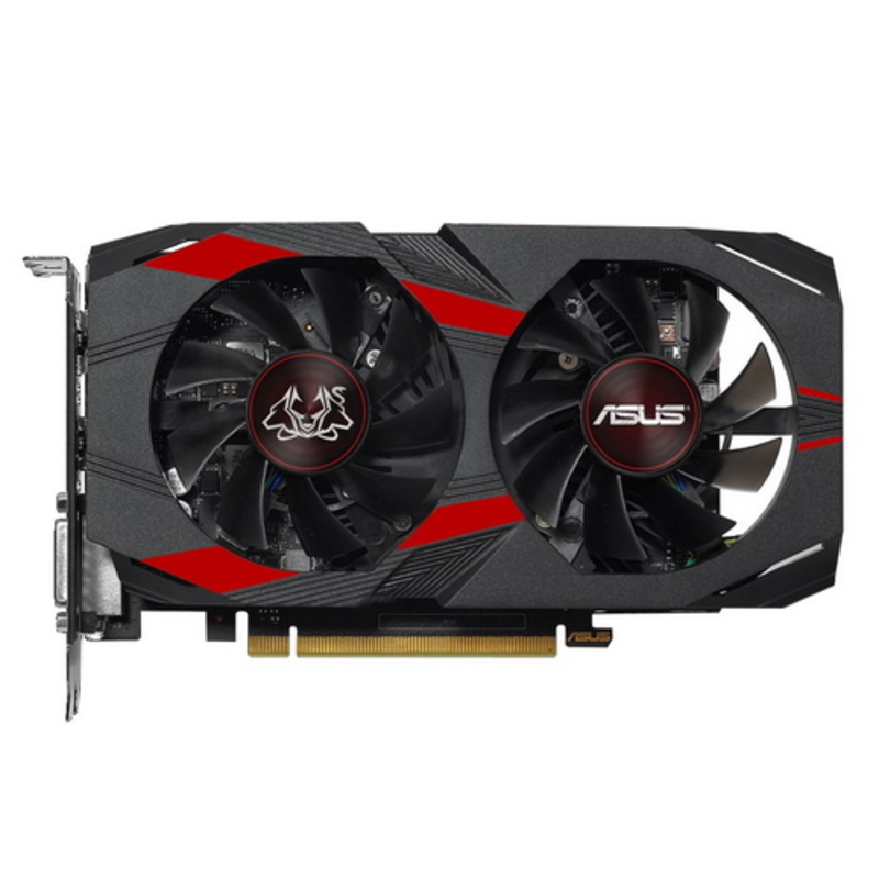 Видеокарта ASUS GeForce GTX 1050 2ГБ CERBERUS-GTX1050-O2G (GeForce GTX 1050, DDR5, DVI, HDMI, DP) (PCI-E)