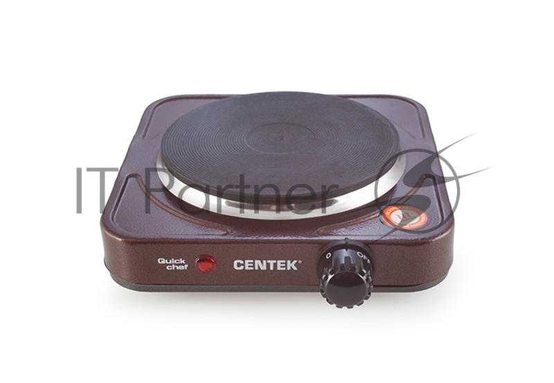 Плитка электрическая Centek CT-1506 <Siberia> 1конф ЧУГУН 155мм, 1000Вт, индикатор работы