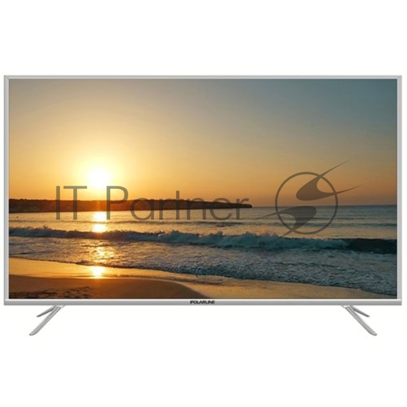 Телевизор PolarLine 65 65PU51TC-SM серебристый UHD 50Hz Android 1.5GB/16GB YY