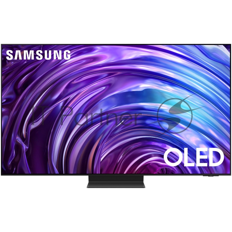 Телевизор 77 Samsung, OLED, Ultra HD, Tizen Smart TV, 120 Hz (Up to 144Hz), HDR10+, Wi-Fi, Voice, DVB-T2/C/S2, Bluetooth, CI+(1.4), FreeSync PremiumPRO, 4.2.2Ch 70W, OTS Lite, 4HDMI, 4USB, One Connect (Y24 4K), Graphite Black 2024