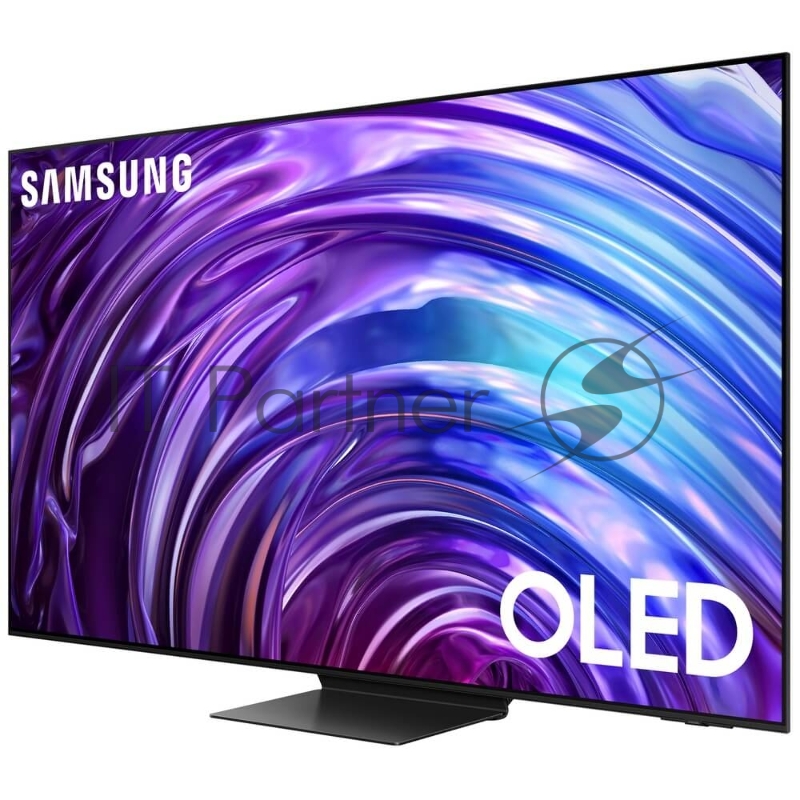 Телевизор 77 Samsung, OLED, Ultra HD, Tizen Smart TV, 120 Hz (Up to 144Hz), HDR10+, Wi-Fi, Voice, DVB-T2/C/S2, Bluetooth, CI+(1.4), FreeSync PremiumPRO, 4.2.2Ch 70W, OTS Lite, 4HDMI, 4USB, One Connect (Y24 4K), Graphite Black 2024